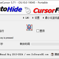 AutoHideMouseCursor 自动隐藏鼠标指针 v5.77 便携版