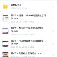 【AEMG】魏编-AEMG动画设计实战班(价值2480元)