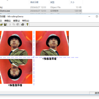 [文本输出与屏幕绘图]实现位图的镜像显示VC++源码