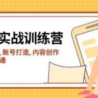 小红书实战训练营，涵盖电商玩法, 账号打造, 内容创作, 助你入门到精通