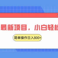 2024 最新项目，红娘项目，简单操作轻松日入 800+