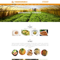 织梦cms黄颜色模板 餐饮网站源码[自适应手机版]