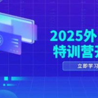 2025外贸AI特训营开课：涵盖品牌选品/AI建站/主动/被动获客/社媒开发/等等
