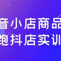 抖音小店商品卡陪跑抖店实训营