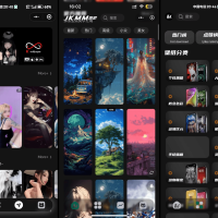 最新壁纸头像小程序系统源码 带流量主