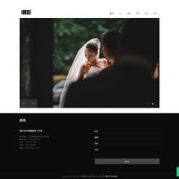 织梦cms黑色模板 摄影师网站源码[自适应手机版]